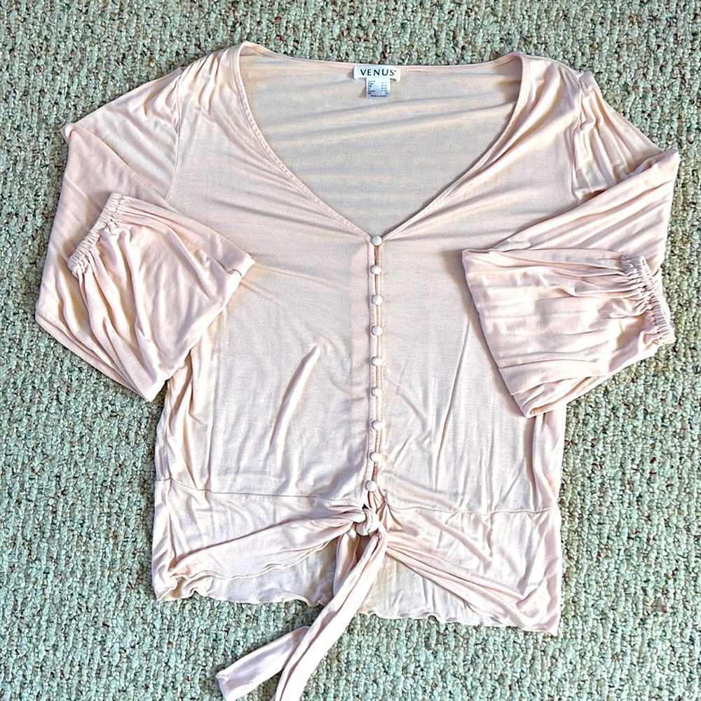 Beautiful light pink blouse
